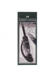 FABER CASTELL 1425 TÜKENMEZ KALEM 0.7 MM İĞNE UÇLU SİYAH