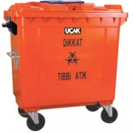 TIBBİ ATIK KONTEYNERİ 660 & 770 LT