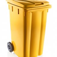 80 LT ÇÖP KONTEYNERİ SARI