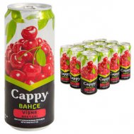 Cappy Meyve Suyu Vişne Teneke Kutu 330 ml 12'li Paket
