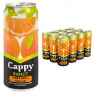 Cappy Meyve Suyu Portakal Teneke Kutu 330 ml 12'li Paket