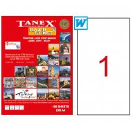 Tanex Tw-2000 Sevkiyat ve Lojistik Etiketi 210 mm x 297 mm