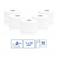 Mini Jumbo Tuvalet Kağıdı 12'Li